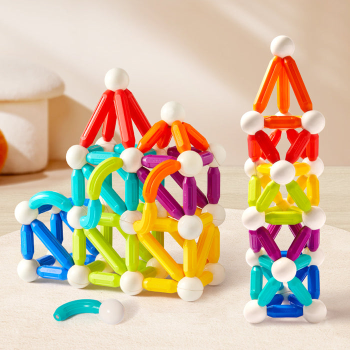 Rainbow Magnetic Building Stick