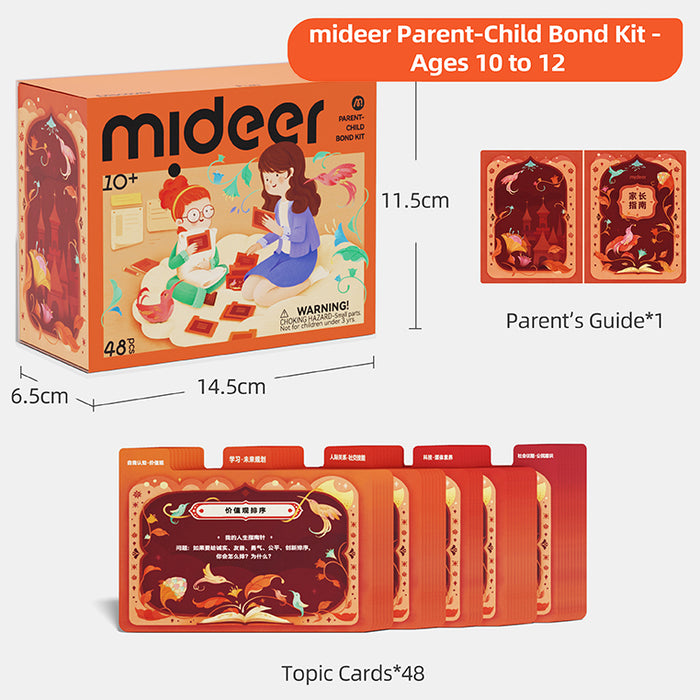 Parent child Bond Kit < 亲子沟通锦囊 >  A Communication Tips Interactive Game Card