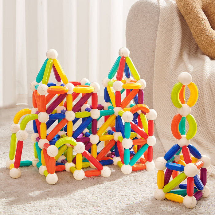 Rainbow Magnetic Building Stick