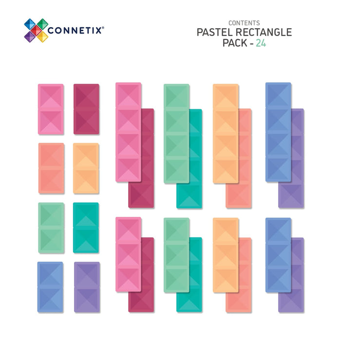 Connetix Rectangle Pack 18/24 pc