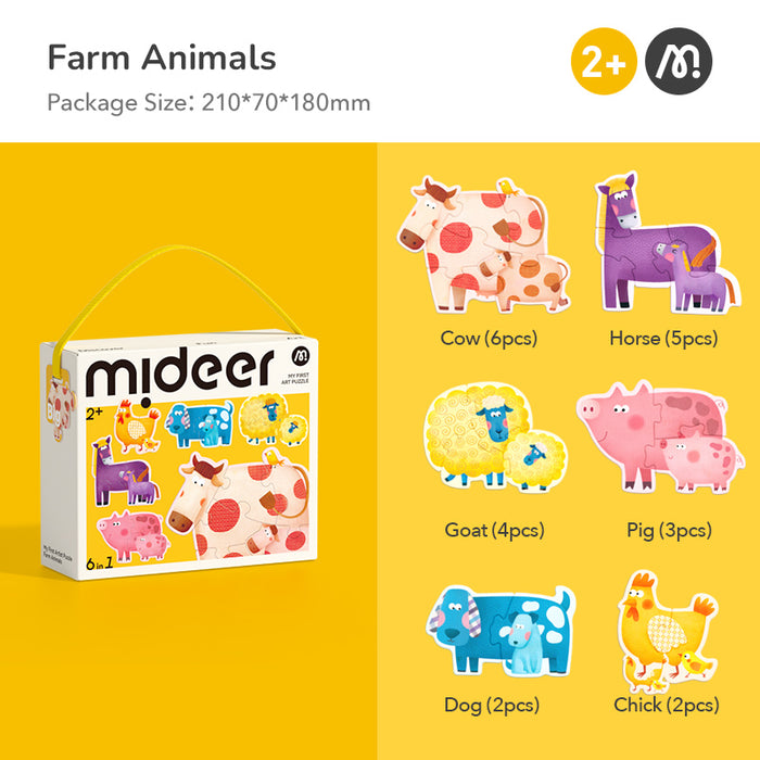 My First Artist Puzzle: Farm Animals