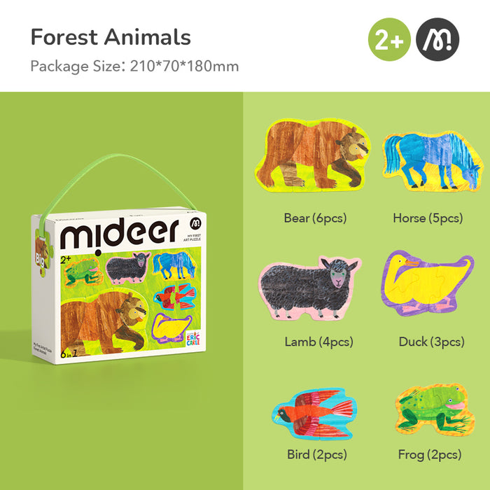 My First Artist Puzzle: Forest Animals