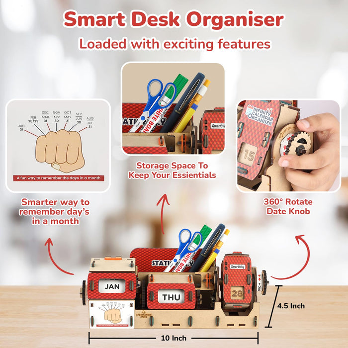 Smartivity Infinity Calendar Organiser DIY STEM Construction Toy