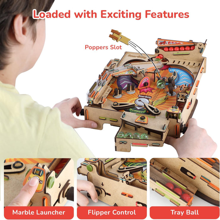 Smartivity Pinball Machine DIY STEAM Construction Game