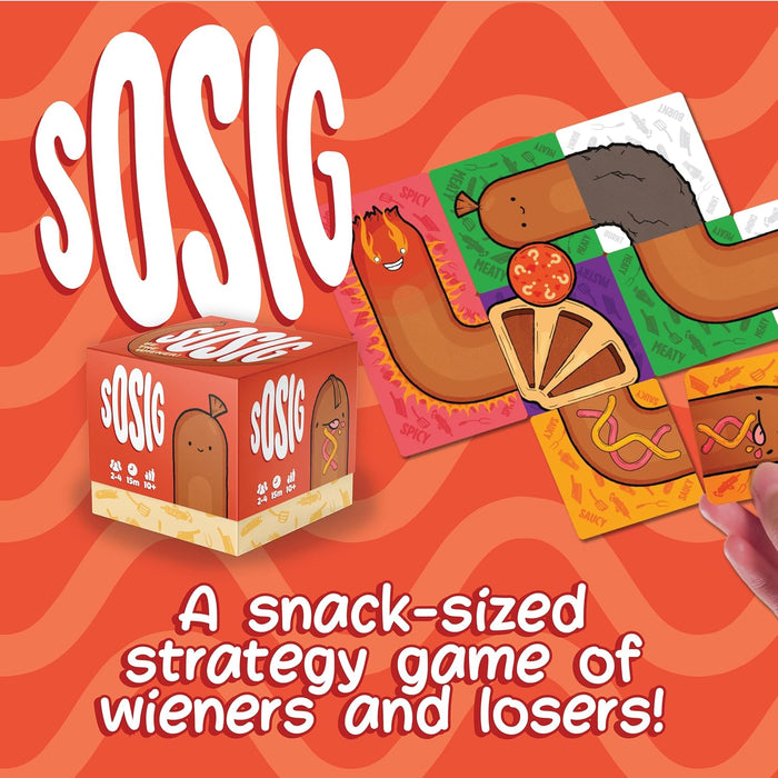 Sosig - Be the Wiener Family Friendly Card Game