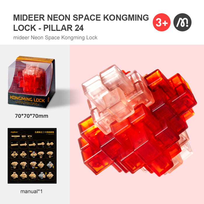 Neon Space Kongming Lock: Pillar 24 [ Advanced Level ]