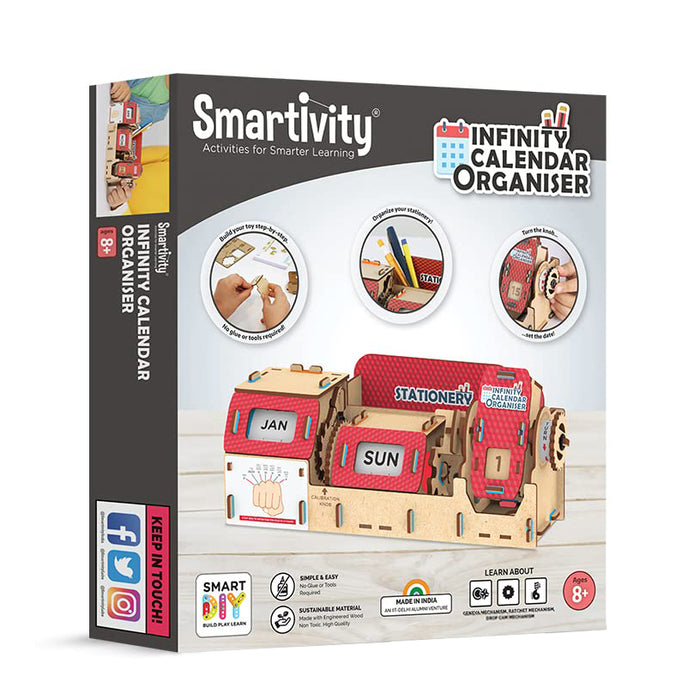 Smartivity Infinity Calendar Organiser DIY STEM Construction Toy