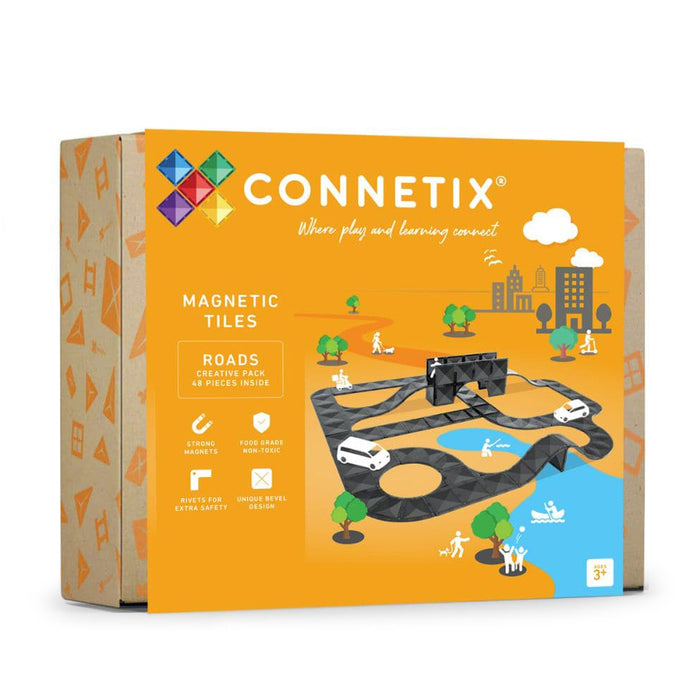 Connetix Creative Roads Pack 48 pc