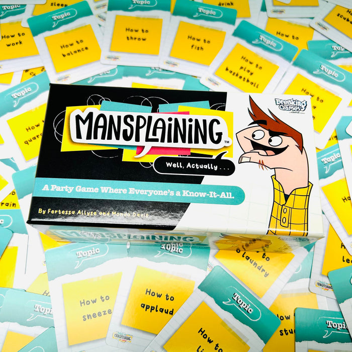 Mansplaining - Family Party Card Game