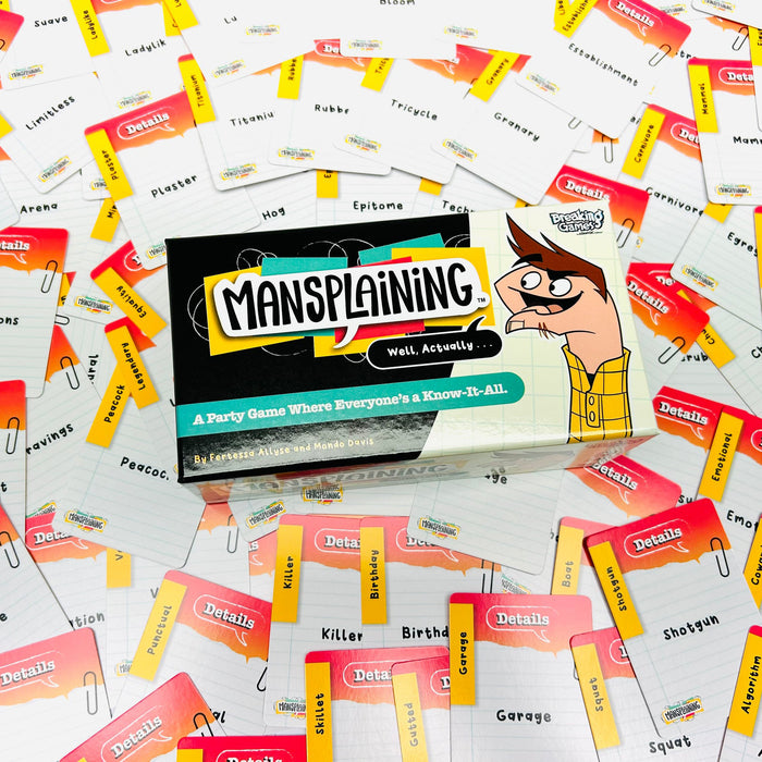 Mansplaining - Family Party Card Game