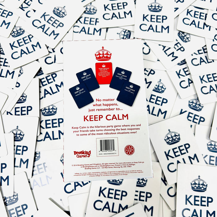 Keep Calm and Game On the Card Game