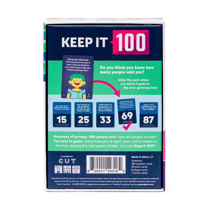 Keep it 100: The Card Game | Surprising Surveys Prediction Game