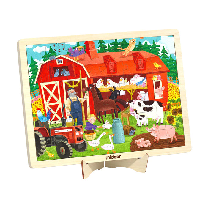 Wooden Puzzle: Farm Cottage [ 48P ]