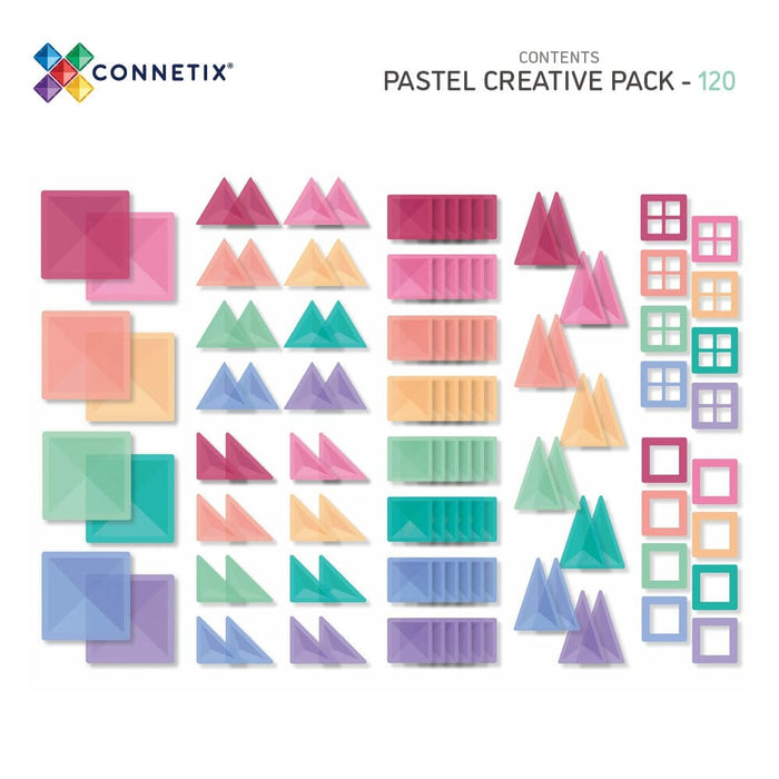 Connetix Pastel Packs