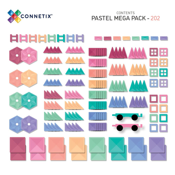 Connetix Pastel Packs