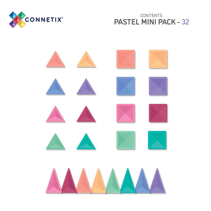 Connetix Pastel Packs