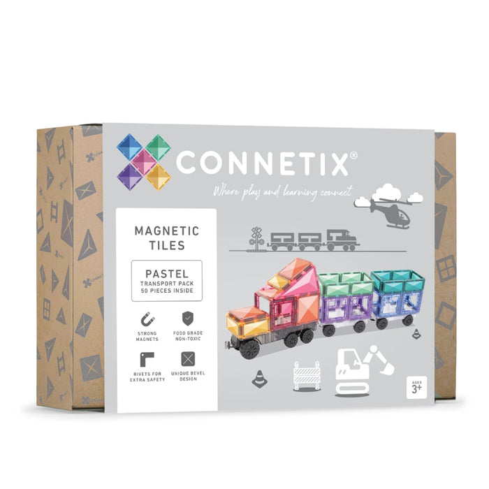 Connetix Transport Pack - 50 Piece