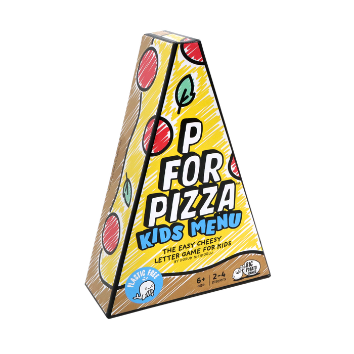 P for Pizza Kids Menu - Easy Cheesy Letter Game