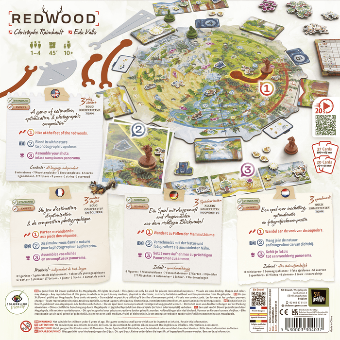 Redwood – Retail Version Board game