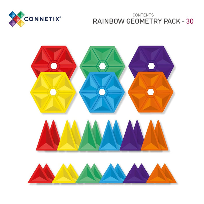 Connetix Geometry Pack 30/40 pc