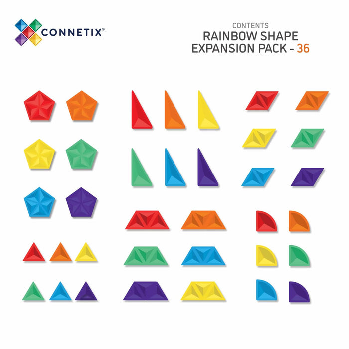 Connetix Shape Expansion Pack 36/48 pc