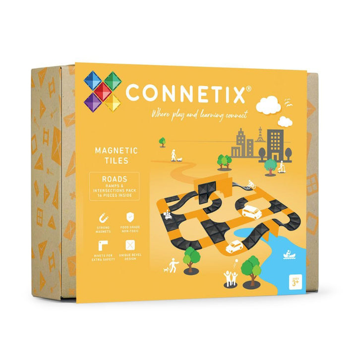 Connetix Ramps & Intersections 16 pc