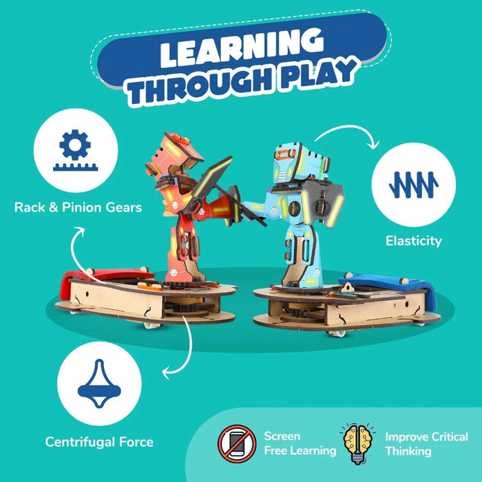 Smartivity STEAM Warriors: Clash of Cyborgs DIY STEM Construction Toy