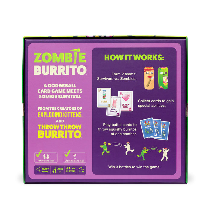 Zombie Burritos - A Ghouly version of Throw Throw Burrito