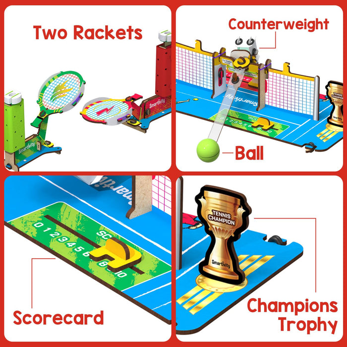 Smartivity Mini Tennis DIY STEM Construction Game