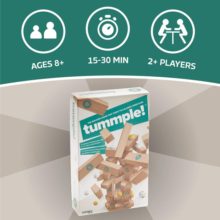 Tummple - A Wooden Block Stacking Game