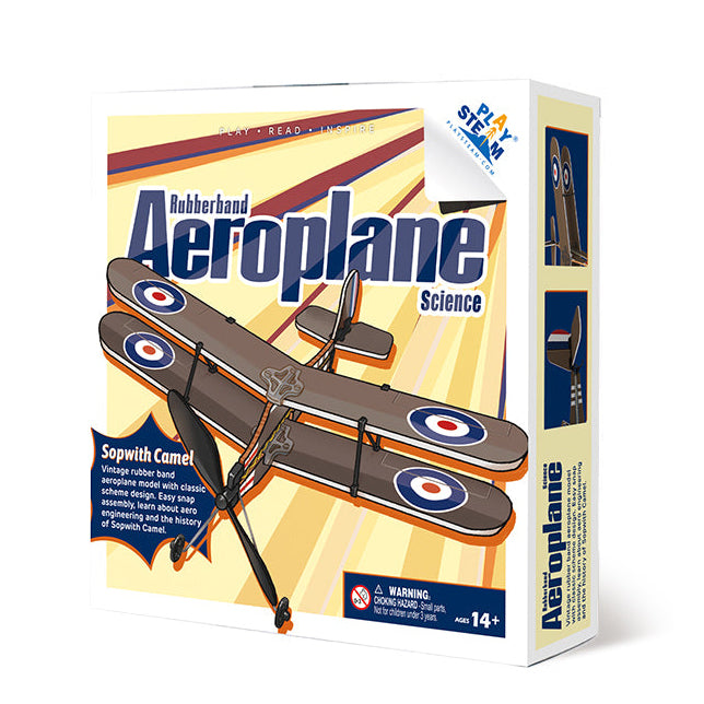 Rubber Band Aeroplane Science - Sopwith Camel