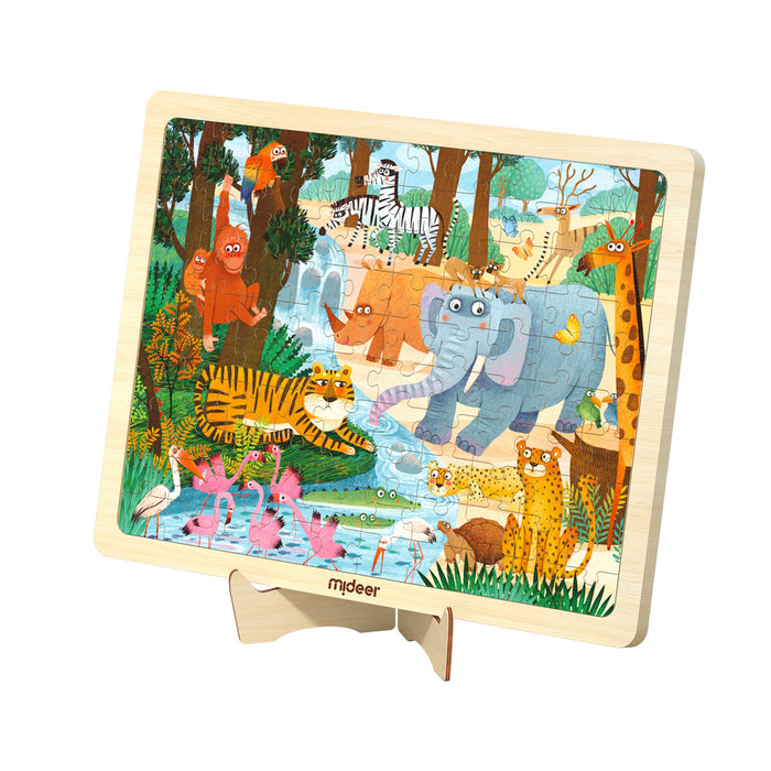 Wooden Puzzle: Woodland Animals [ 100P ]