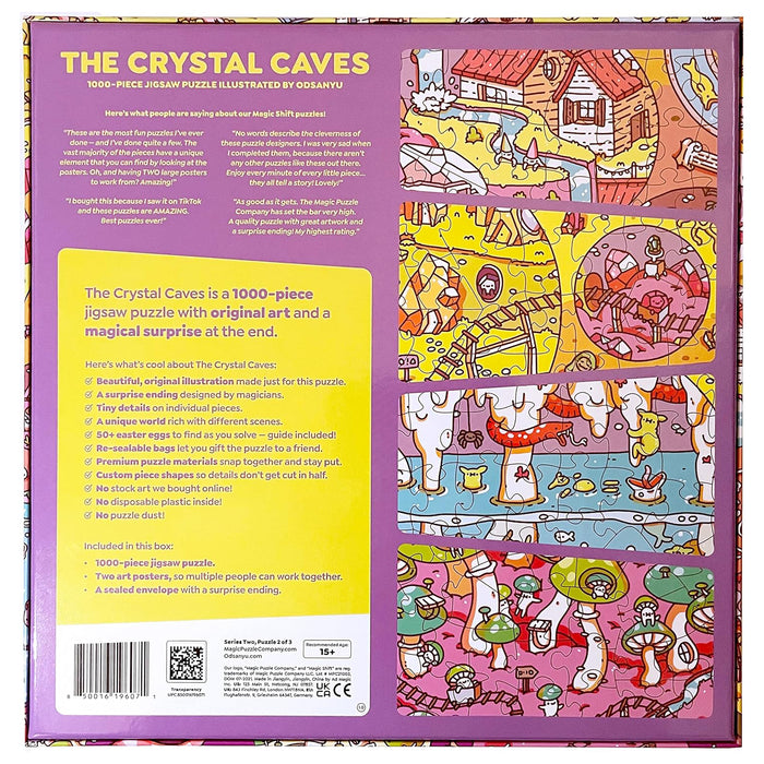 The Crystal Caves • 1000 Pcs Puzzle from The Magic Puzzle Company • Series Two