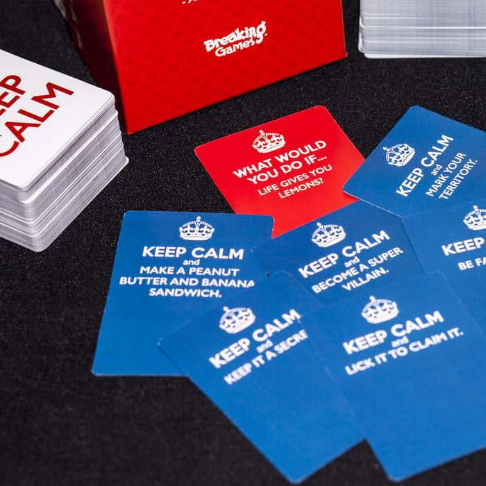 Keep Calm and Game On the Card Game