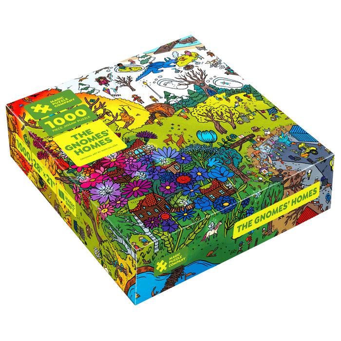 The Gnomes' Homes • 1000 Pcs Puzzle from The Magic Puzzle Company • Series Three