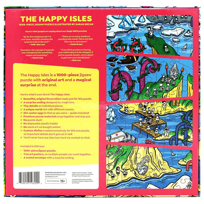 The Happy Isles • 1000 Pcs Puzzle from The Magic Puzzle Company • Series One