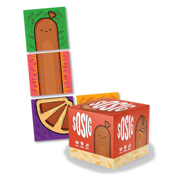 Sosig - Be the Wiener Family Friendly Card Game