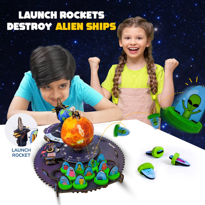 Smartivity Space Shooters DIY STEM Construction Toy