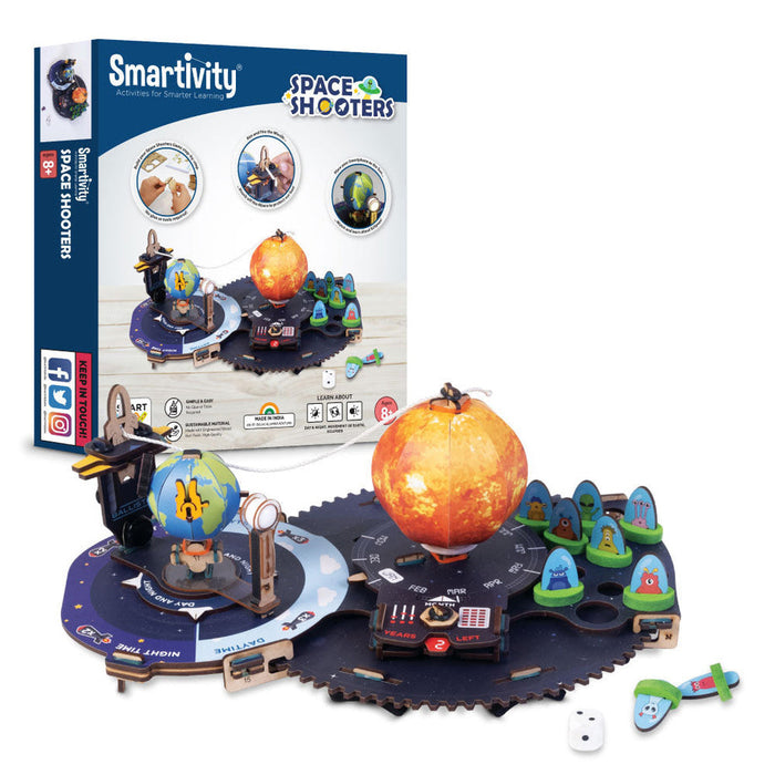 Smartivity Space Shooters DIY STEM Construction Toy